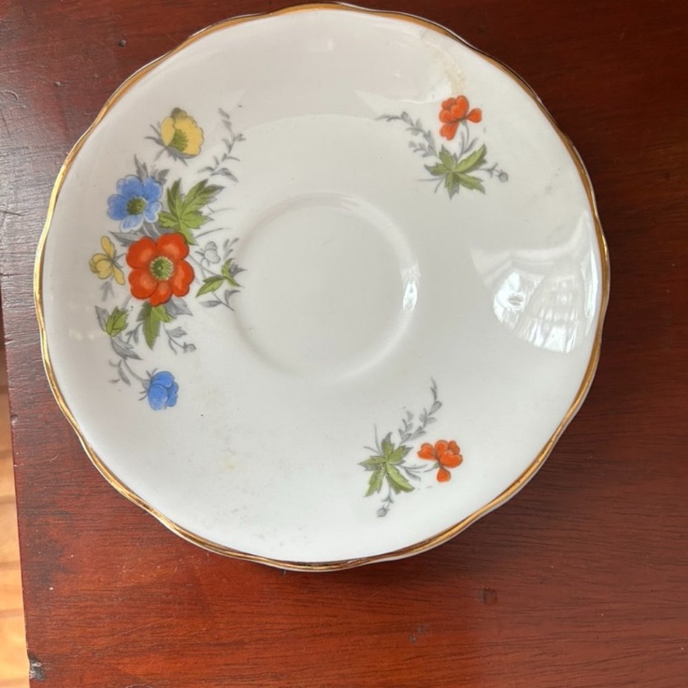 VTG Bone China Cup and Saucer made in England - Picture 4 of 6